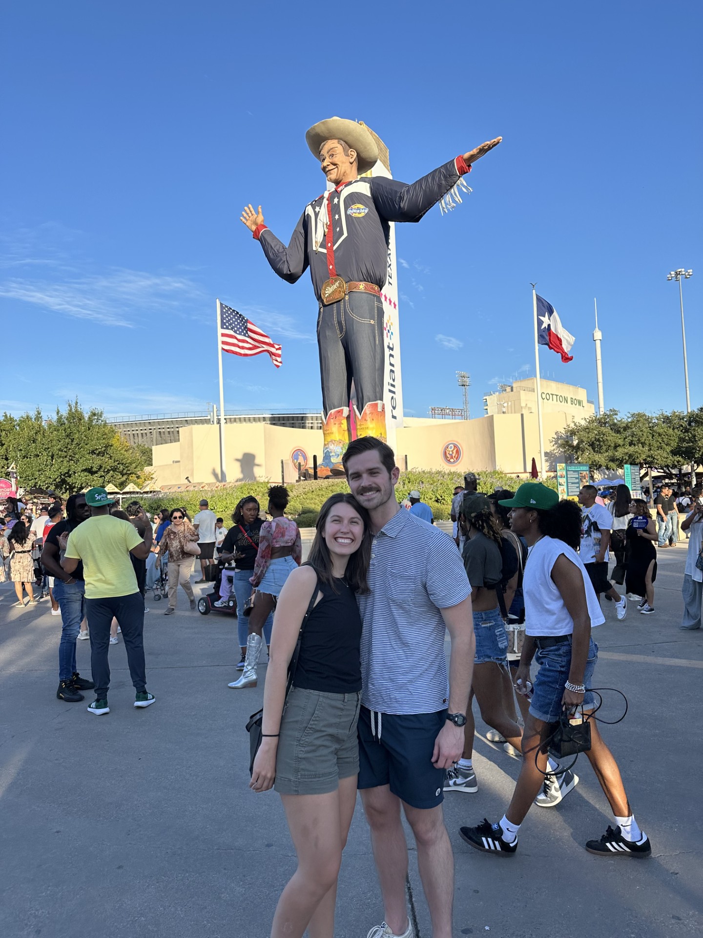 Henry and his wife at the State Fair of Texas